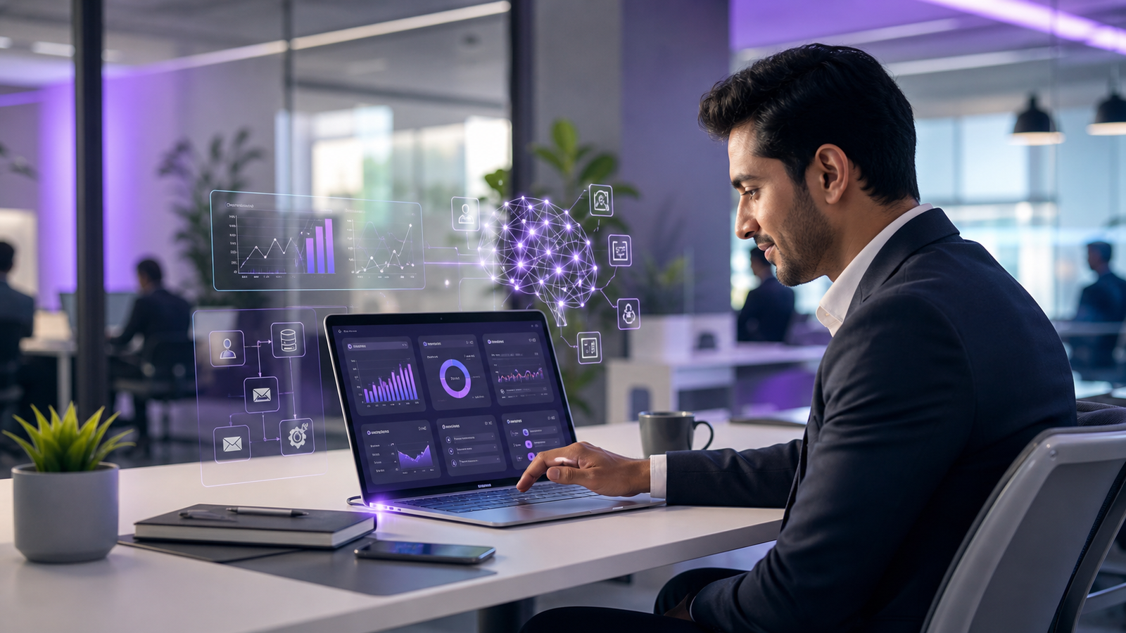 AI product dashboard by AS Group